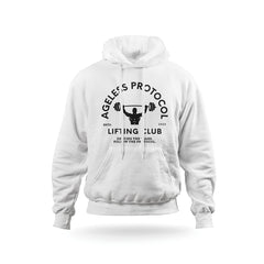 "AGELESS PROTOCOL LIFTING CLUB" Unisex Hoodie